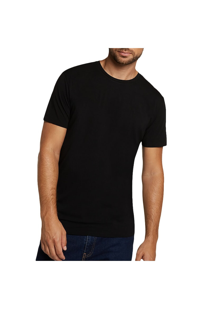 Bamboo Basics Тениска Ruben - 4 броя - Черен - Pepit.bg