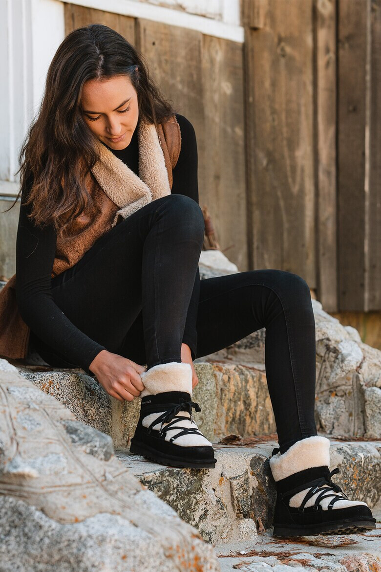 BEARPAW Боти Anastacia с велур - Pepit.bg