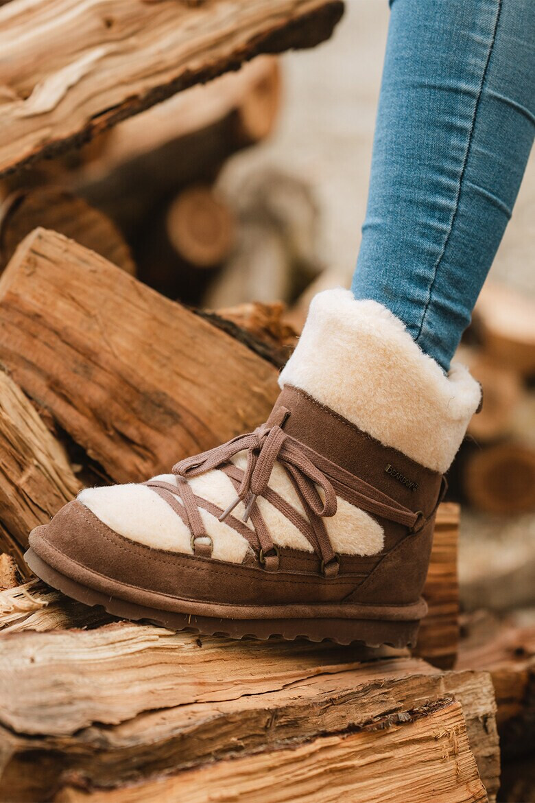 BEARPAW Боти Anastacia с велур - Pepit.bg