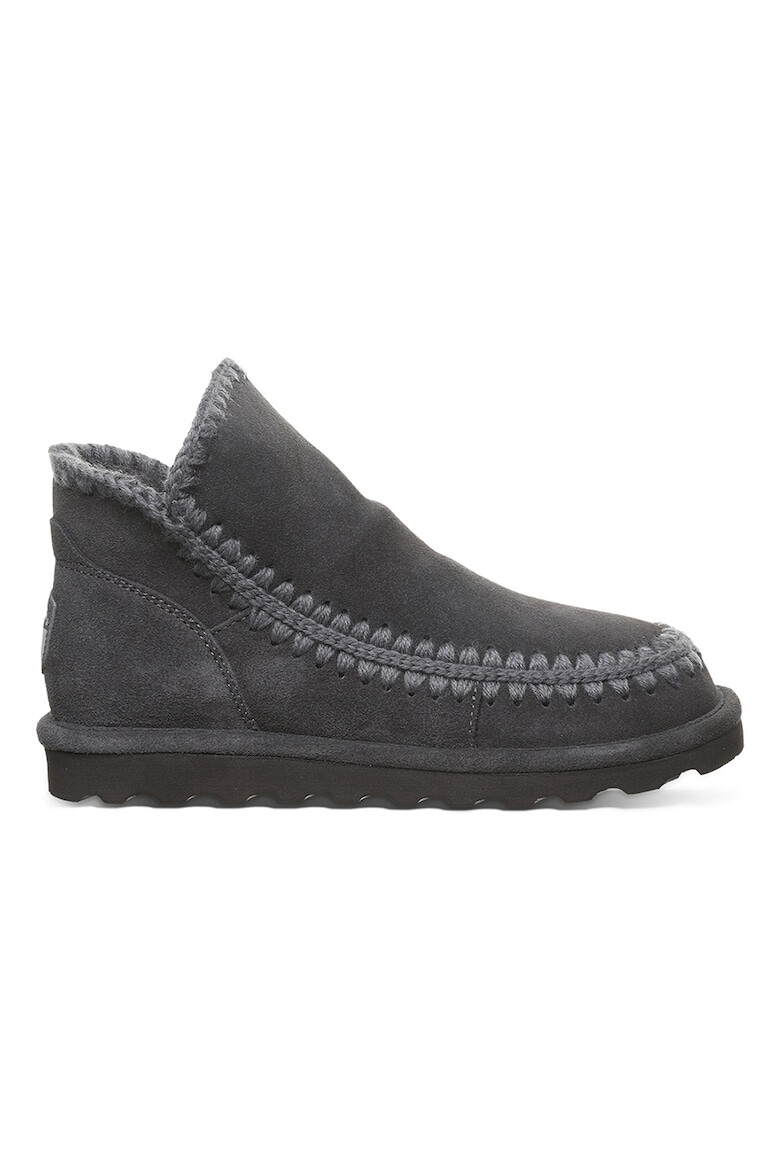 BEARPAW Велурени боти с лого - Pepit.bg