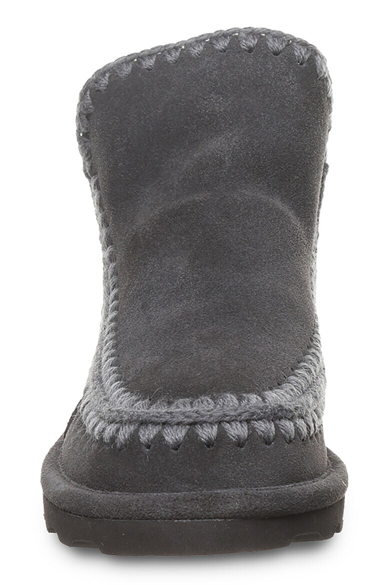 BEARPAW Велурени боти с лого - Pepit.bg