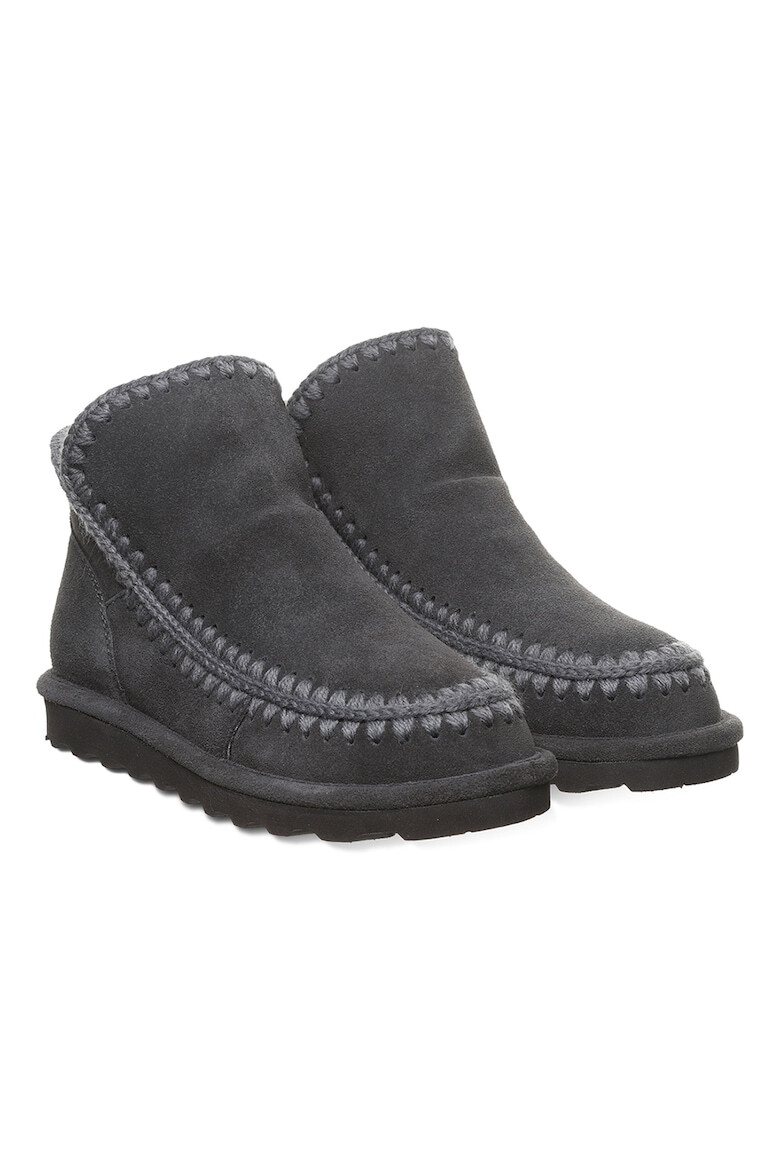 BEARPAW Велурени боти с лого - Pepit.bg