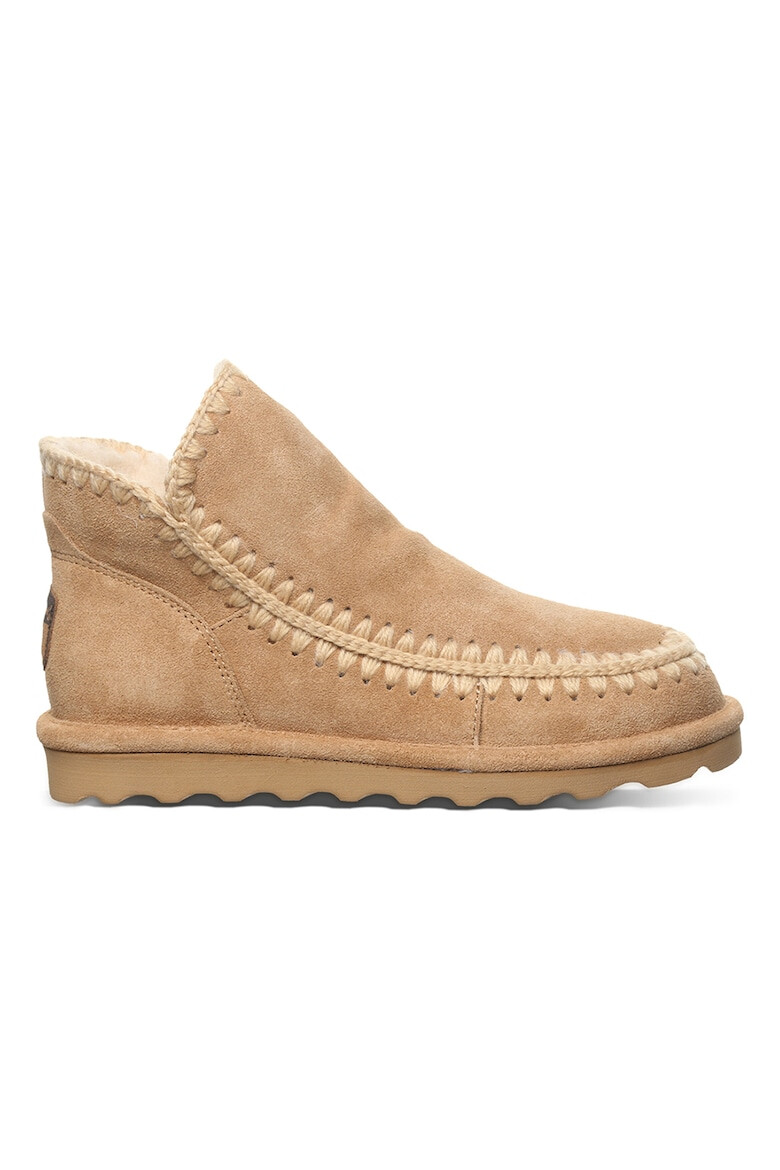 BEARPAW Велурени боти с лого - Pepit.bg