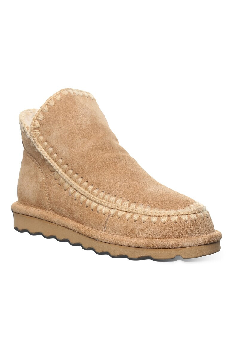 BEARPAW Велурени боти с лого - Pepit.bg