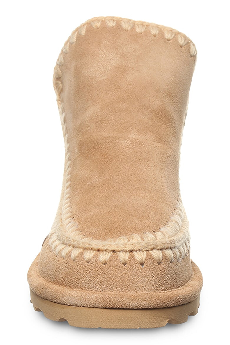 BEARPAW Велурени боти с лого - Pepit.bg