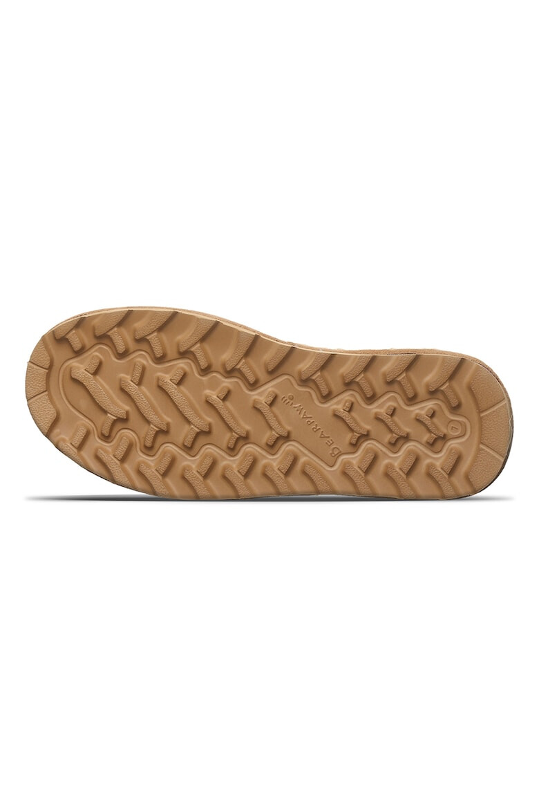 BEARPAW Велурени боти с лого - Pepit.bg
