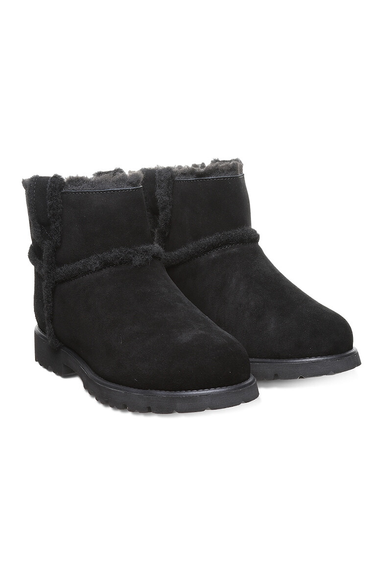 BEARPAW Велурени боти Willow - Черен - Pepit.bg