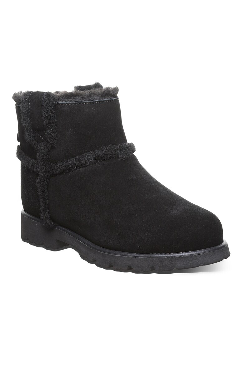 BEARPAW Велурени боти Willow - Черен - Pepit.bg