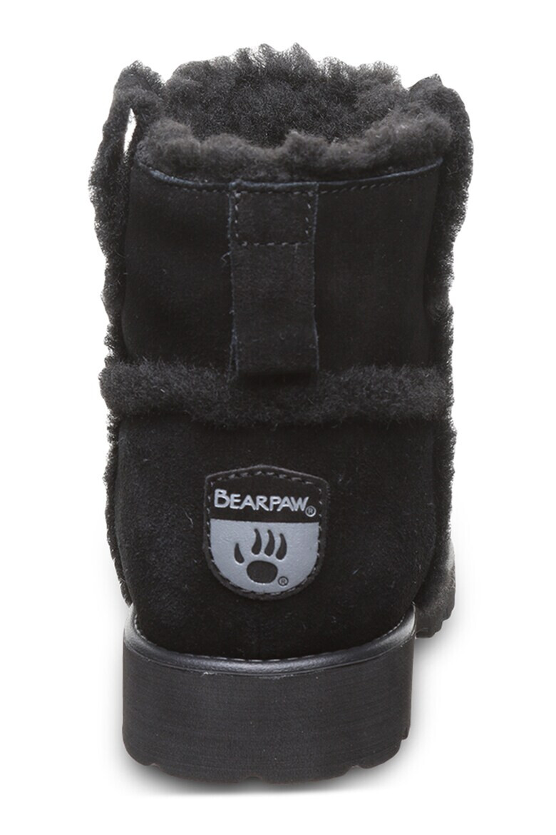 BEARPAW Велурени боти Willow - Черен - Pepit.bg
