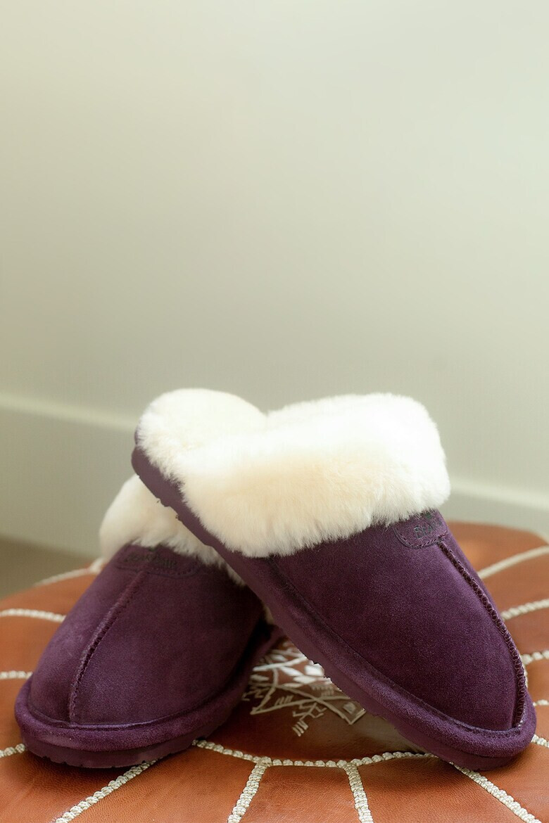 BEARPAW Велурени чехли - Pepit.bg