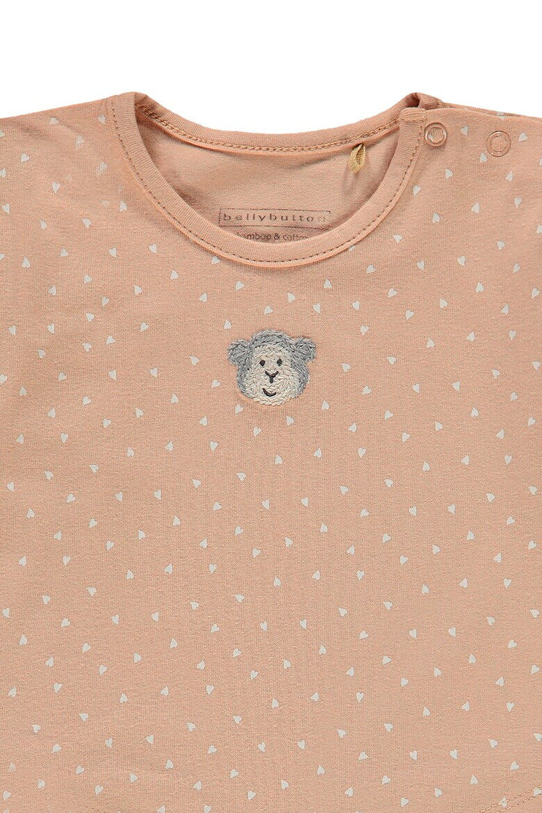 BELLYBUTTON Блуза с бродерии и набирания - Pepit.bg
