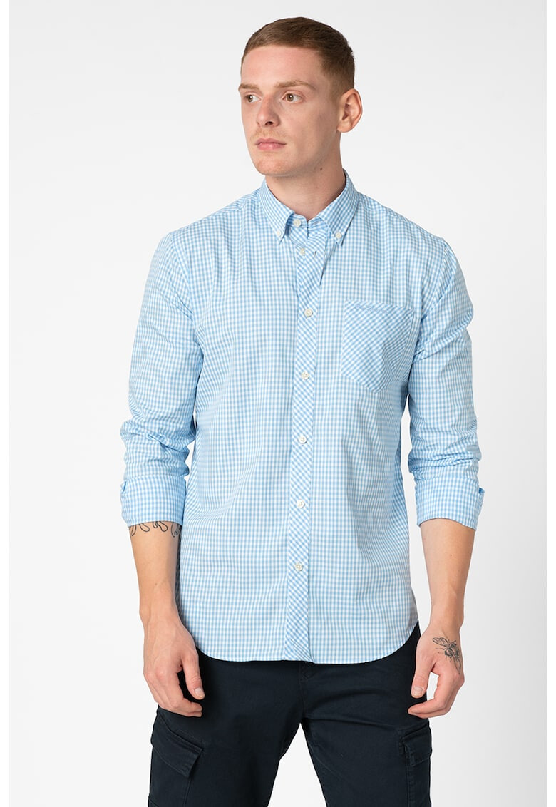 Ben Sherman Риза на каре с лого - Pepit.bg