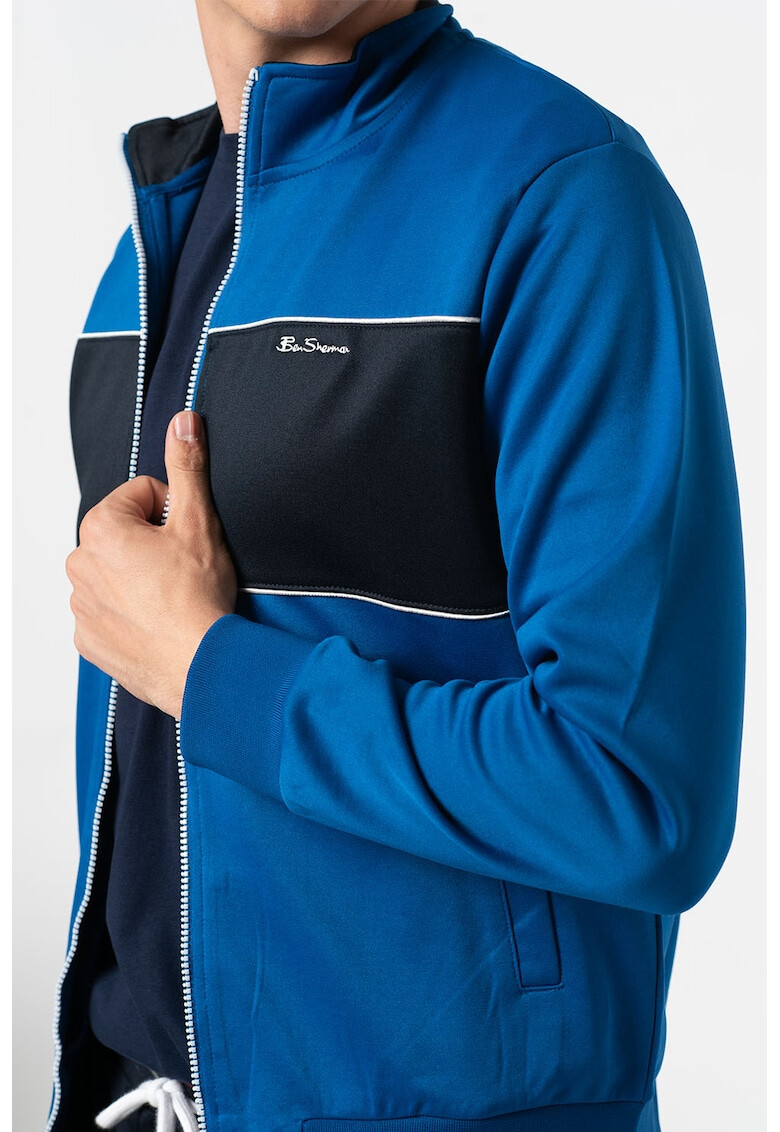 Ben Sherman Суитшърт с цип и лого - Pepit.bg