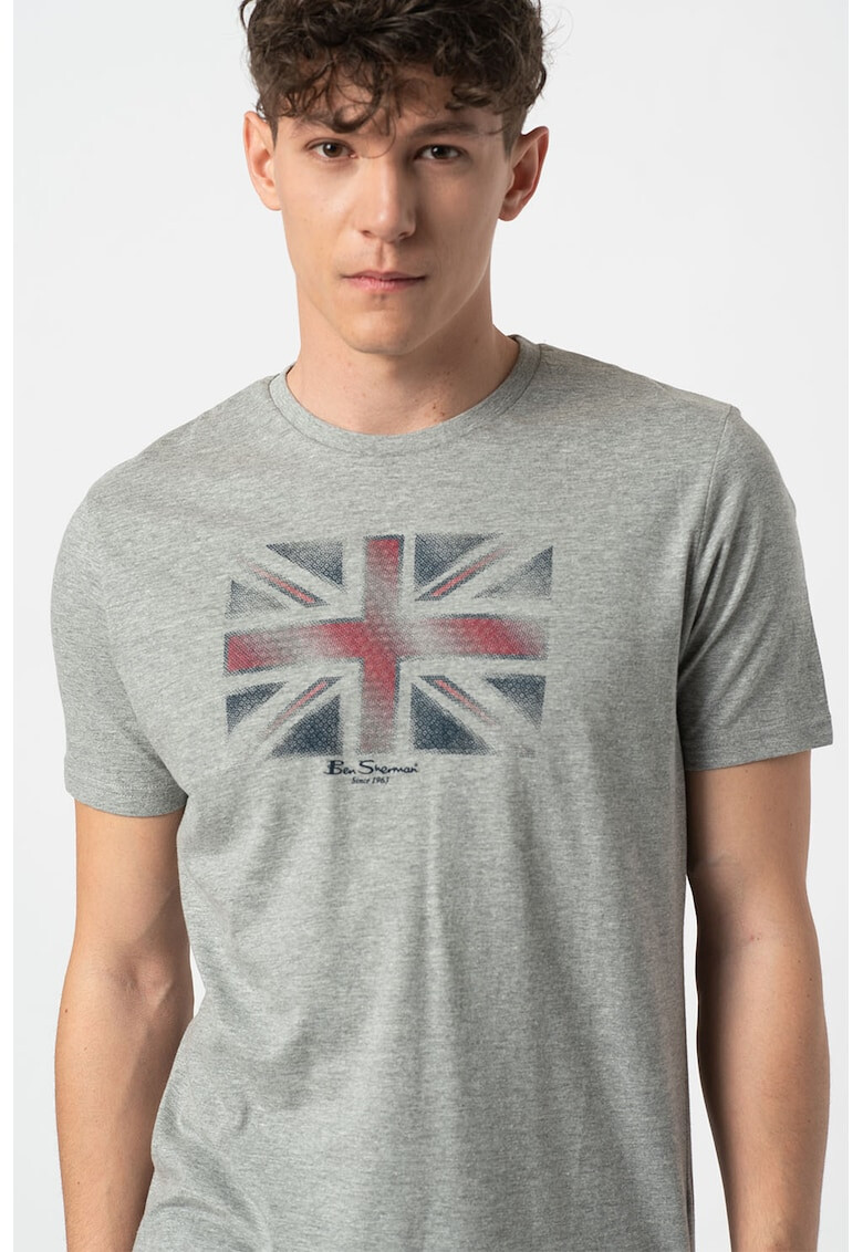 Ben Sherman Тениска с фигурален детайл - Pepit.bg