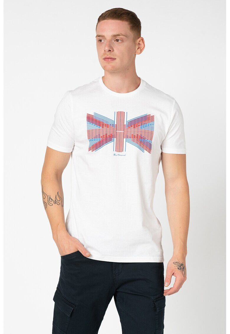 Ben Sherman Тениска с фигурална щампа - Pepit.bg