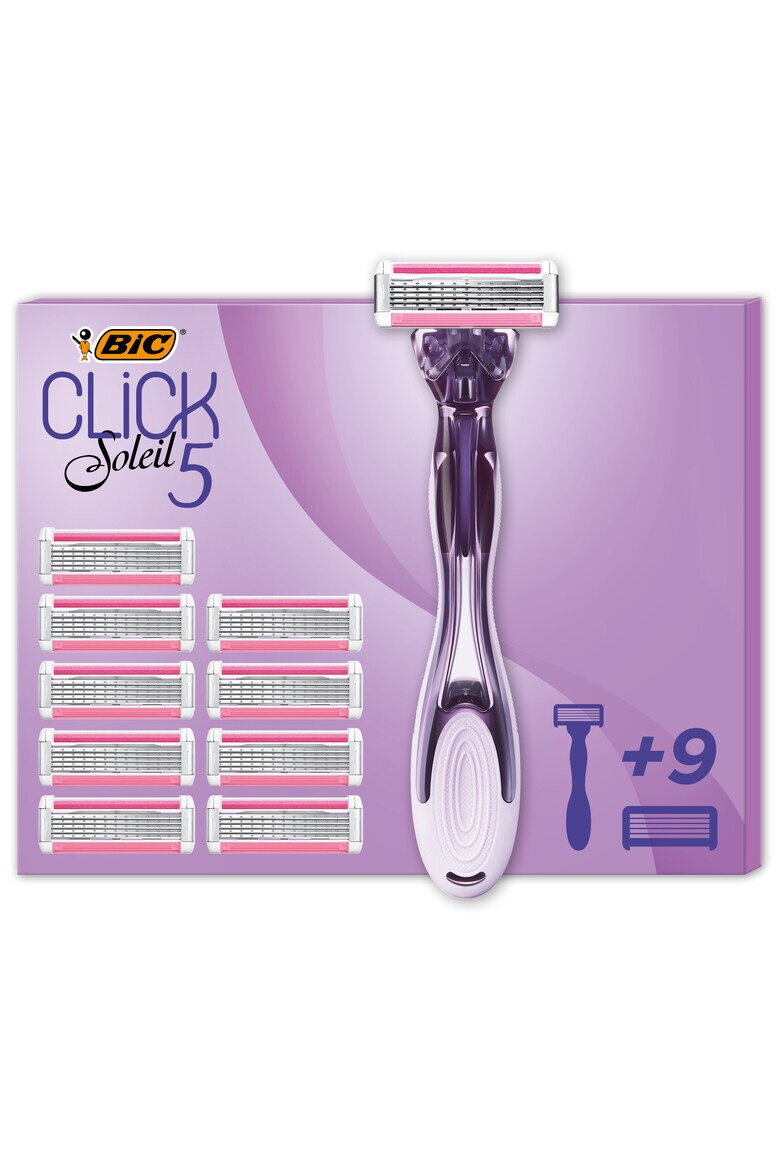 Bic Самобръсначка Soleil Click - 5 остриета - Pepit.bg