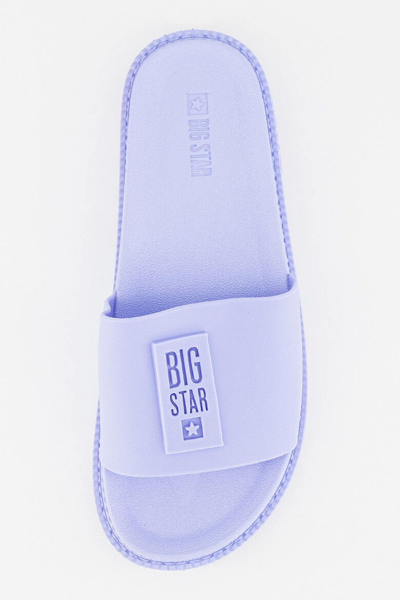Big Star Чехли с равна платформа и релефно лого - Pepit.bg