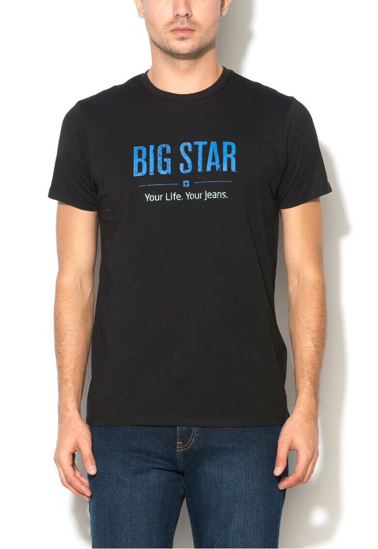 Big Star Тениска Bruno с надпис - Pepit.bg