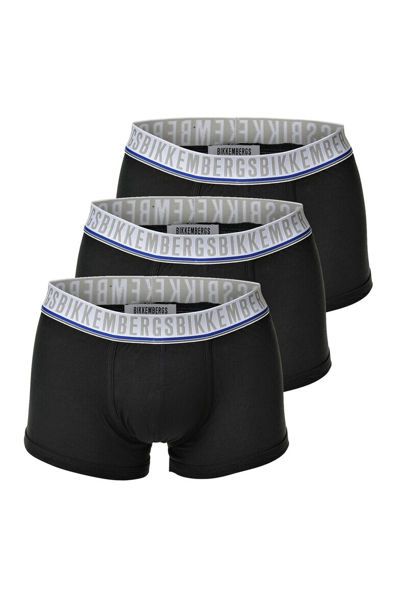 Bikkembergs Боксерки с лого - 3 чифта - Pepit.bg