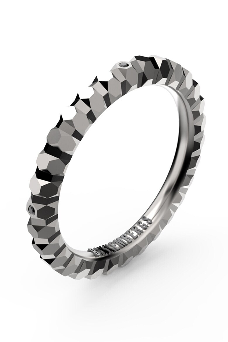 Bikkembergs Иноксов пръстен с диамант - - Pepit.bg