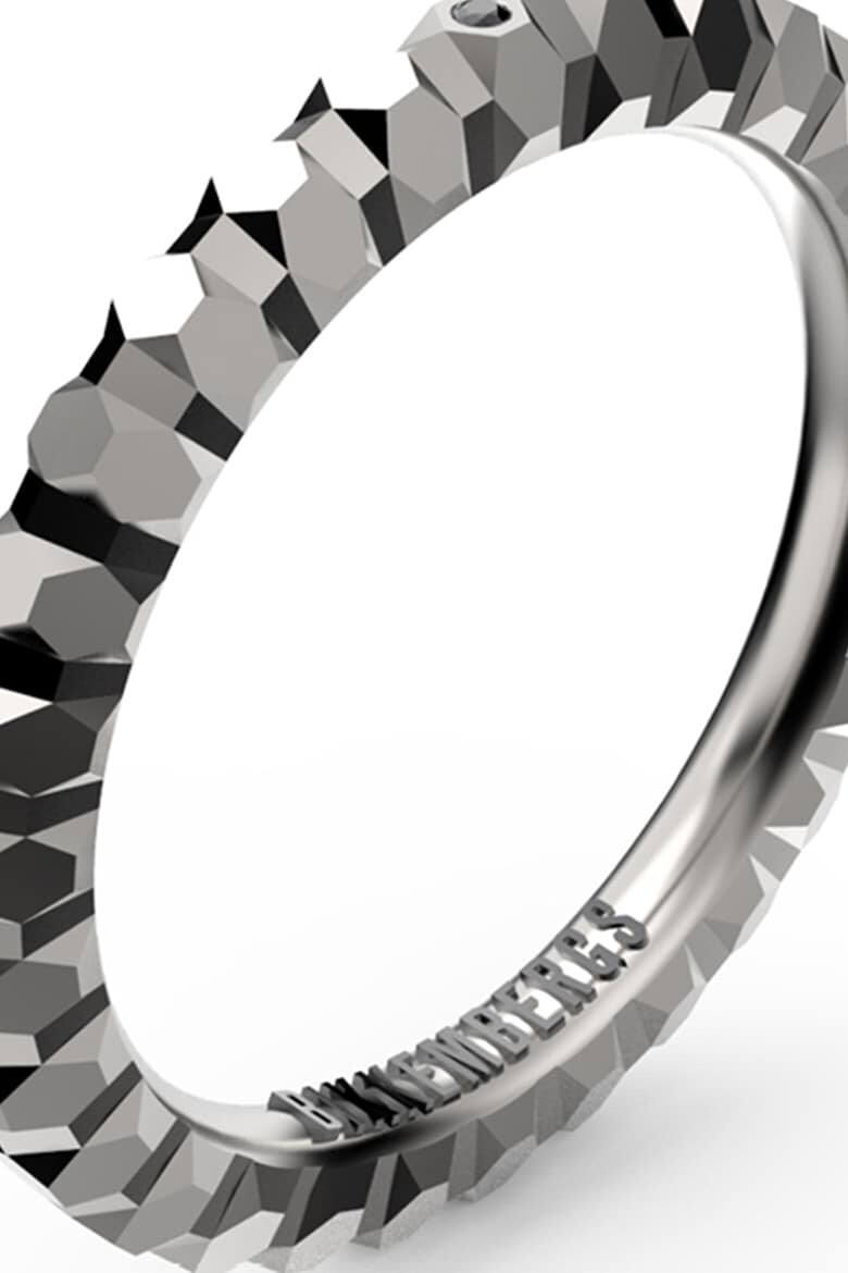 Bikkembergs Иноксов пръстен с диамант - - Pepit.bg