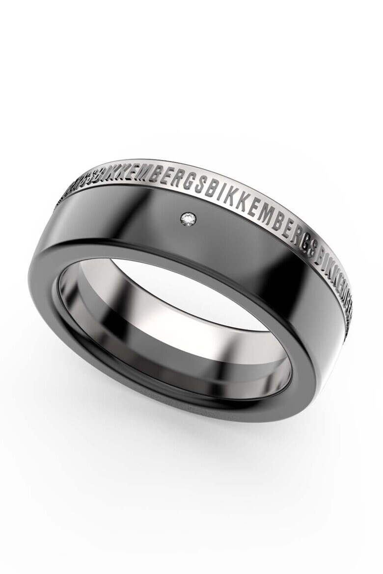 Bikkembergs Иноксов пръстен с диамант - Pepit.bg