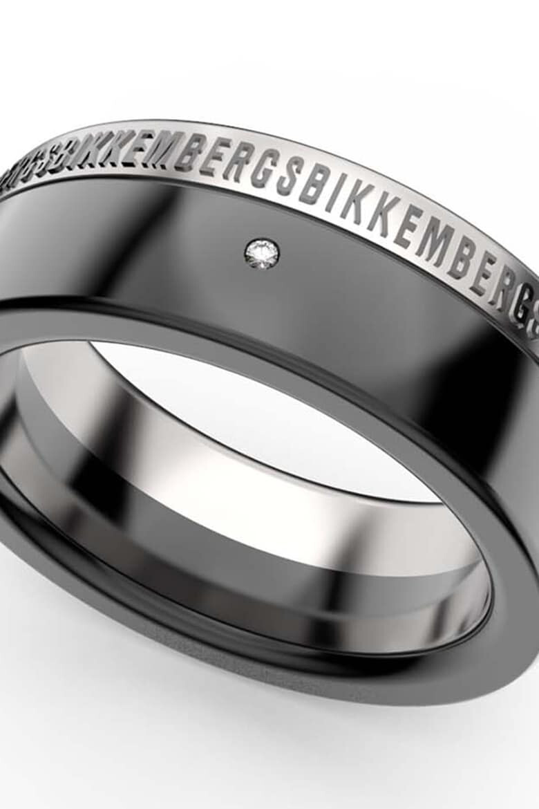 Bikkembergs Иноксов пръстен с диамант - Pepit.bg