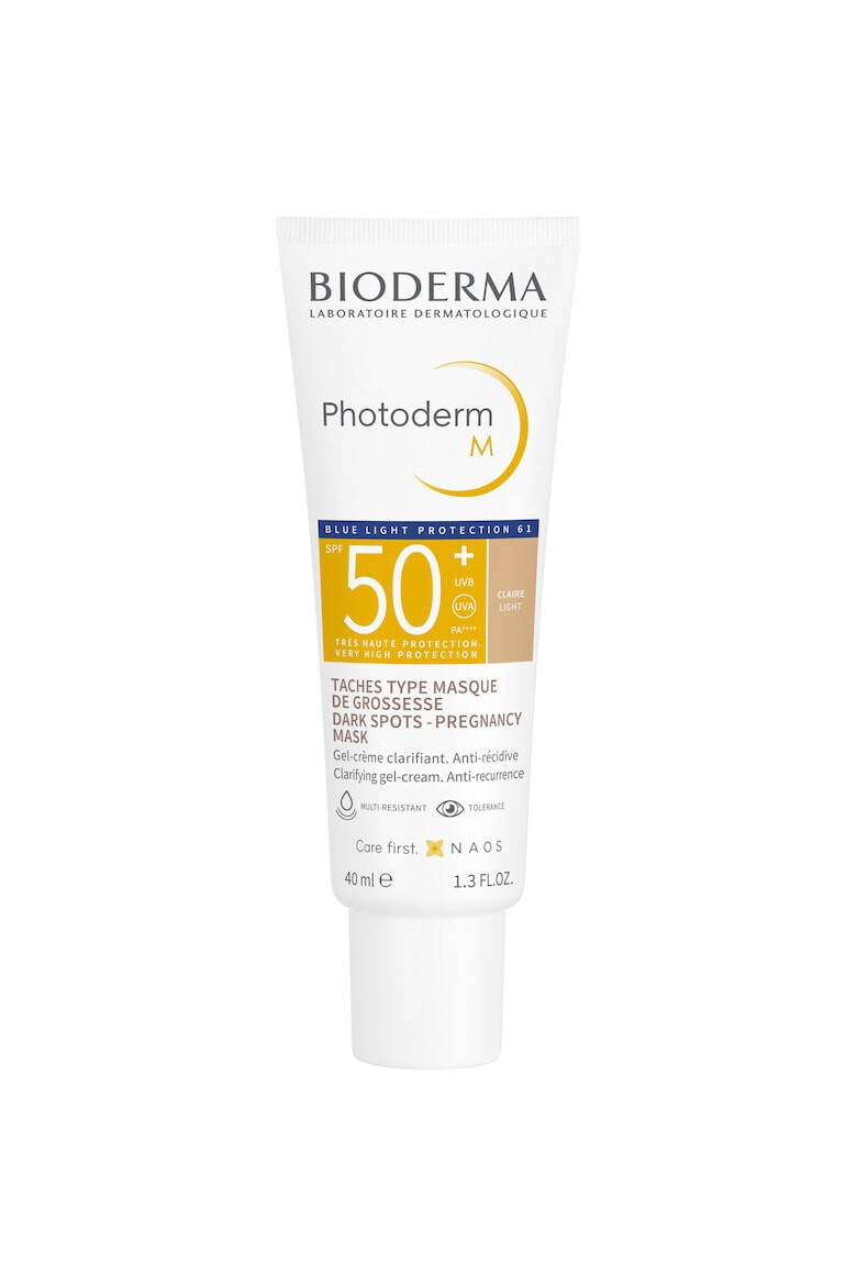 Bioderma Слънцезащитен крем за лице с цвят Photoderm M SPF 50+ Светъл нюанс 40 мл - Pepit.bg