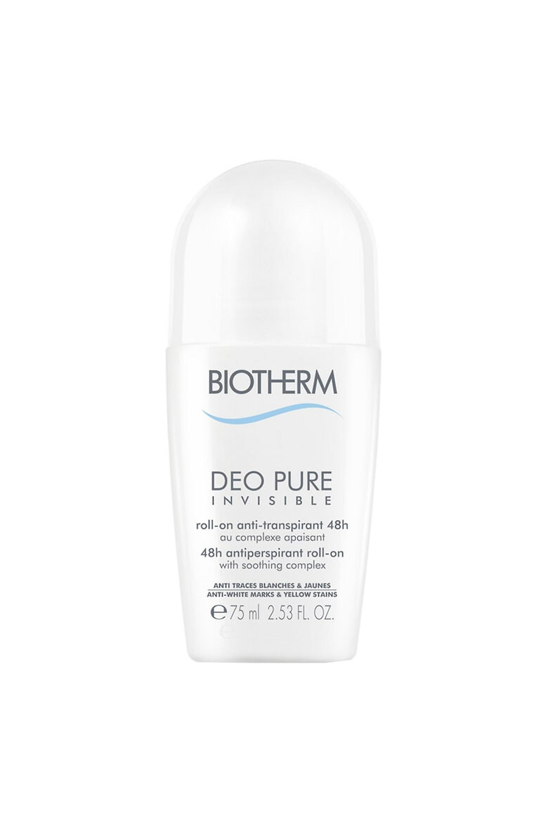 Biotherm Дезодорант рол-он Deo Pure Invisible 75 мл - Pepit.bg
