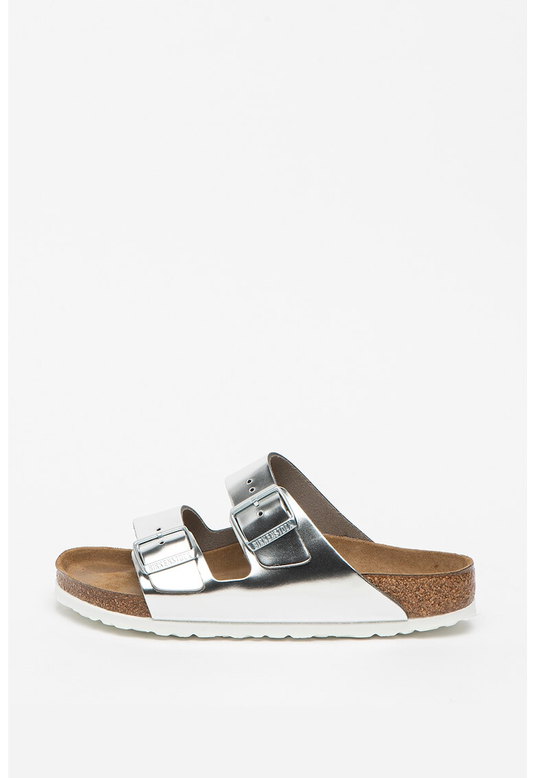 Birkenstock Чехли Arizona от кожа - Pepit.bg