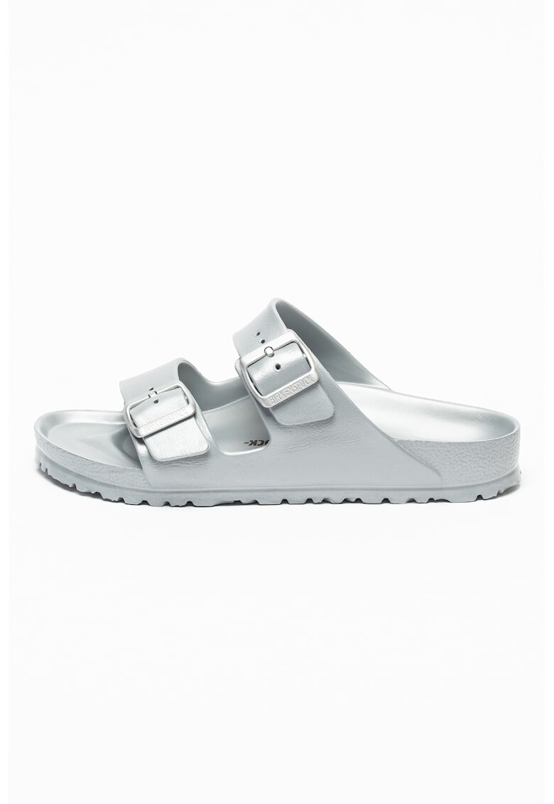 Birkenstock Чехли Arizona с ефект металик - Pepit.bg