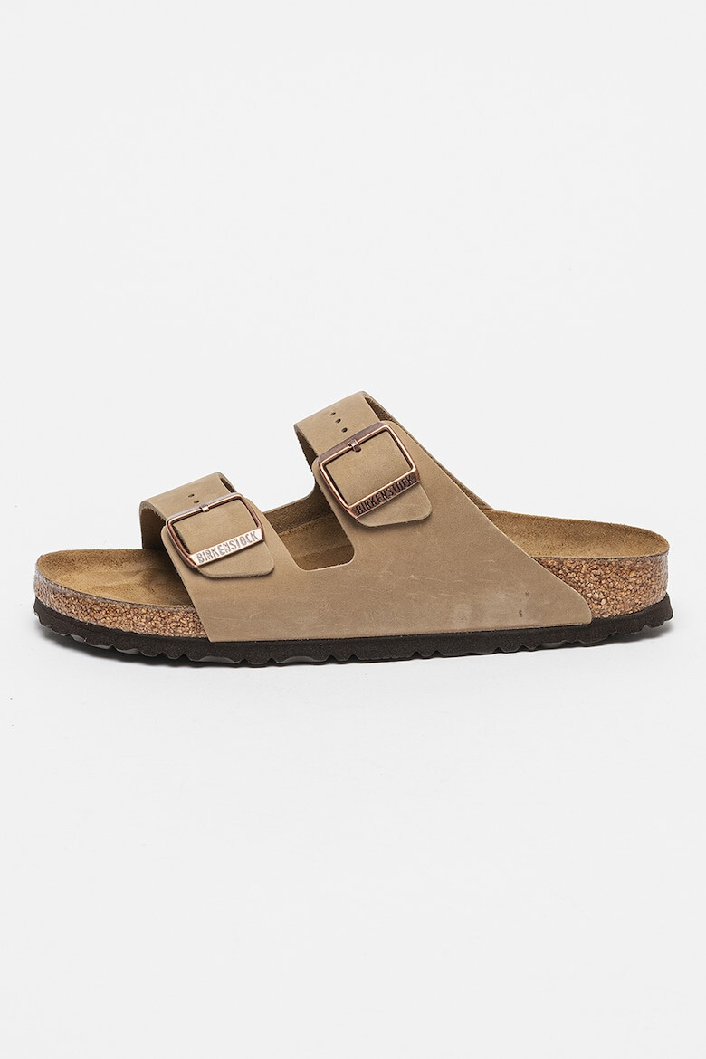 Birkenstock Чехли Arizona от набук - Pepit.bg