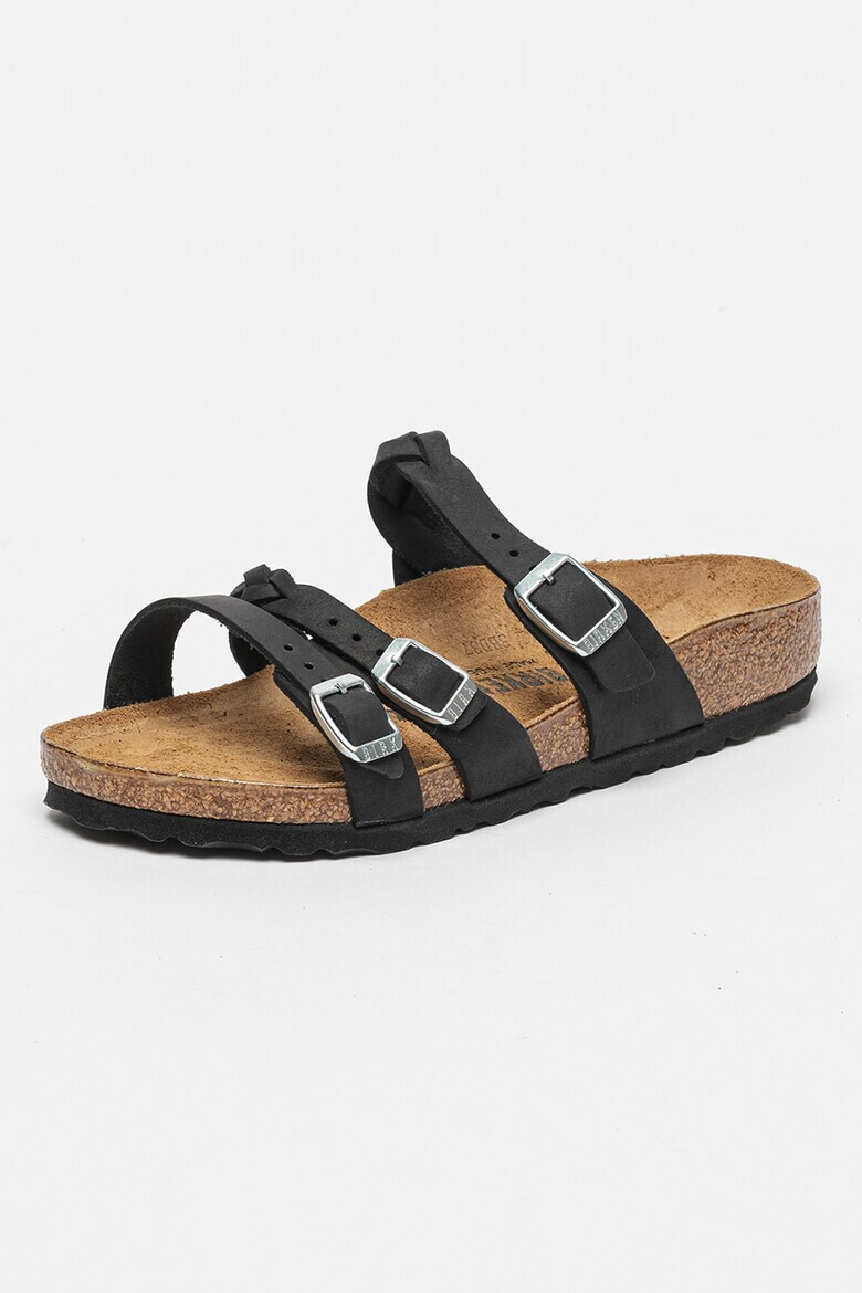 Birkenstock Чехли Franca от набук - Pepit.bg