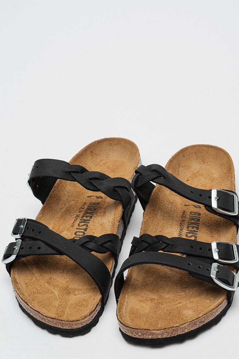 Birkenstock Чехли Franca от набук - Pepit.bg