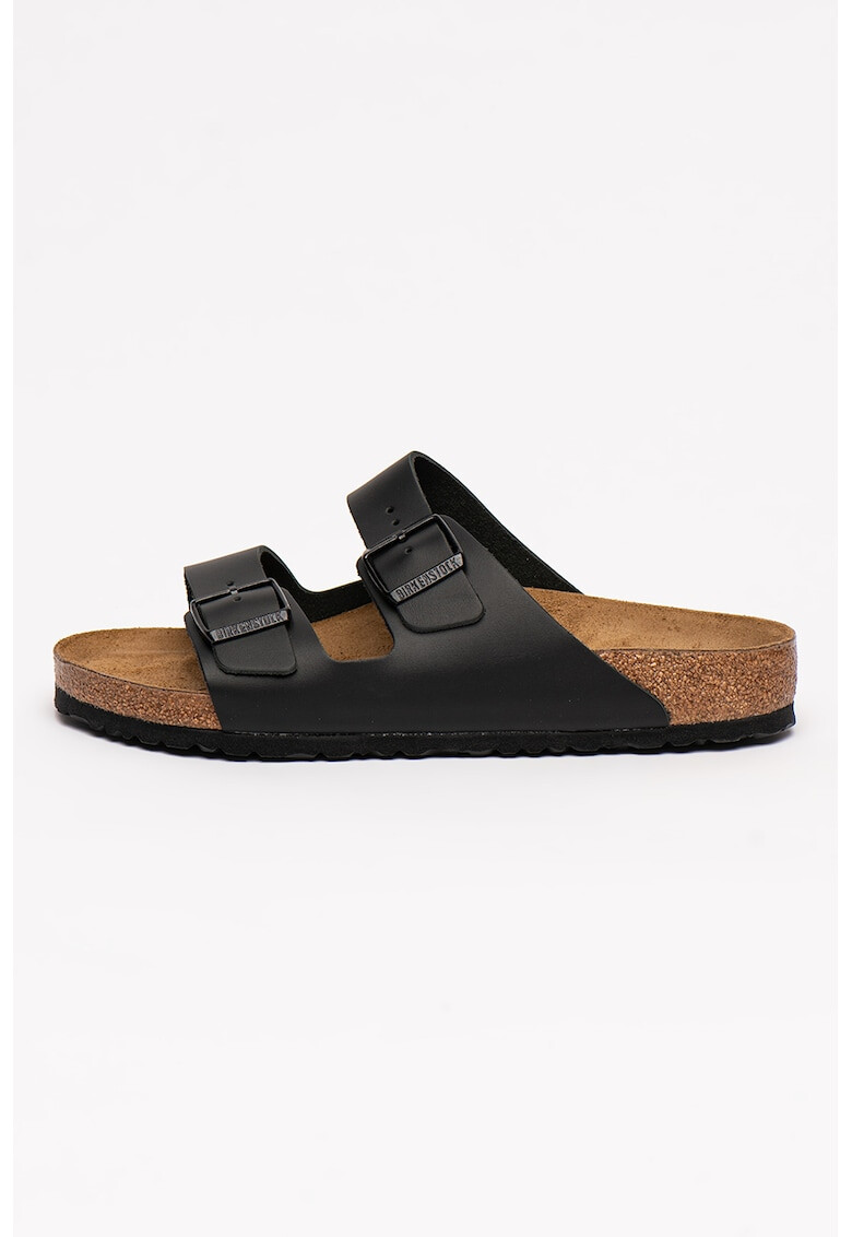 Birkenstock Кожени чехли Arizona с тока - Pepit.bg