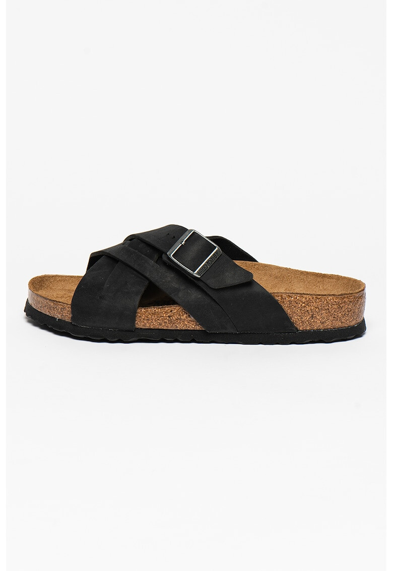 Birkenstock Кожени чехли Lugano - Pepit.bg