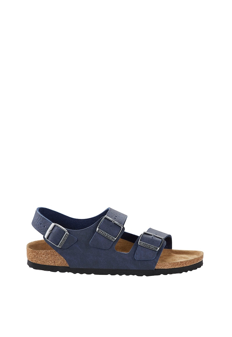 Birkenstock Кожени сандали Milano с отворена пета - Pepit.bg