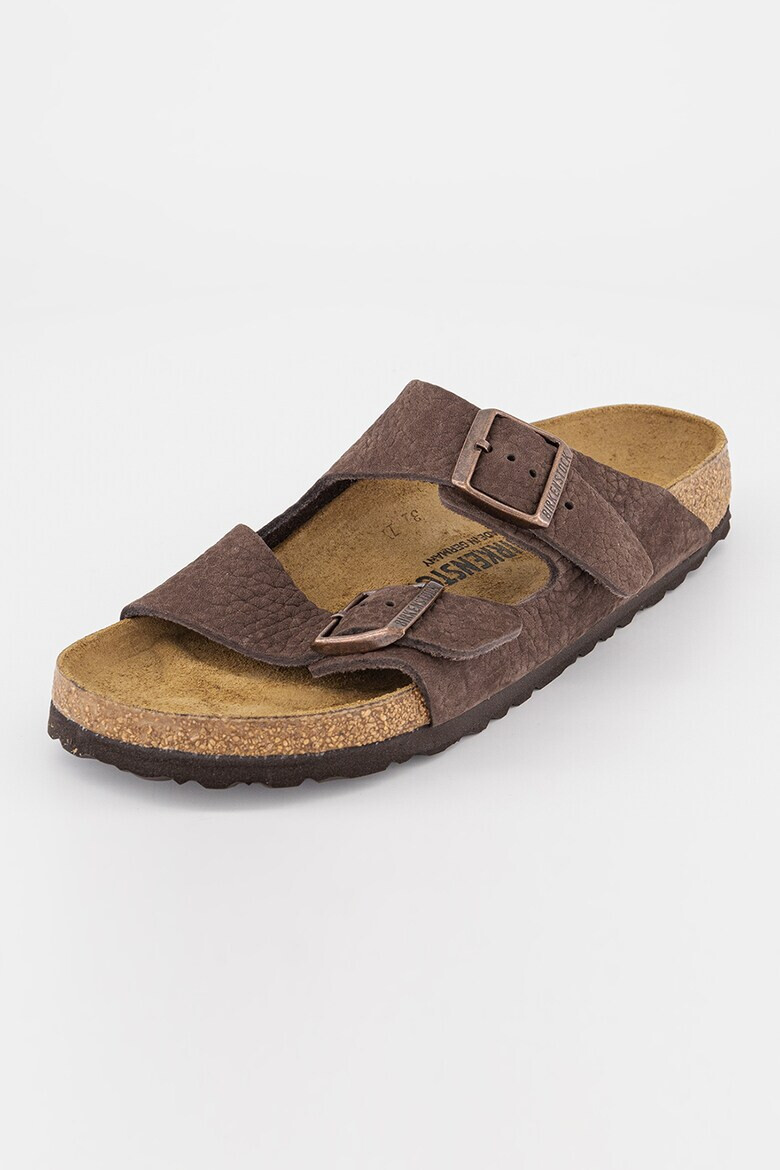 Birkenstock Унисекс чехли от набук - Pepit.bg