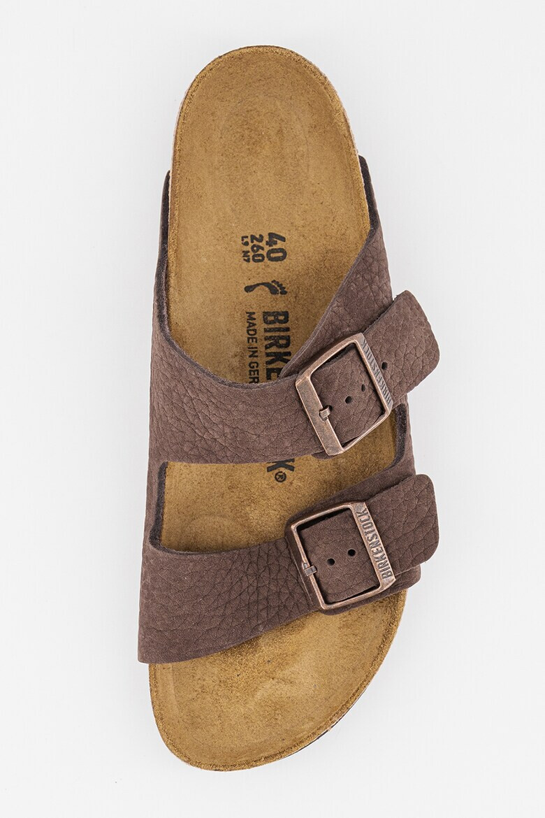 Birkenstock Унисекс чехли от набук - Pepit.bg