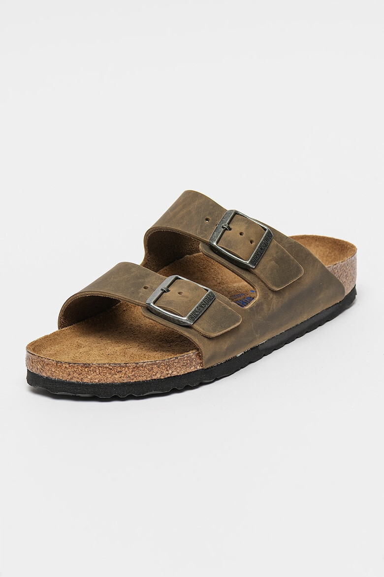 Birkenstock Унисекс кожени чехли Arizona - Pepit.bg