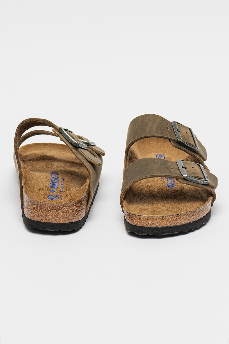 Birkenstock Унисекс кожени чехли Arizona - Pepit.bg