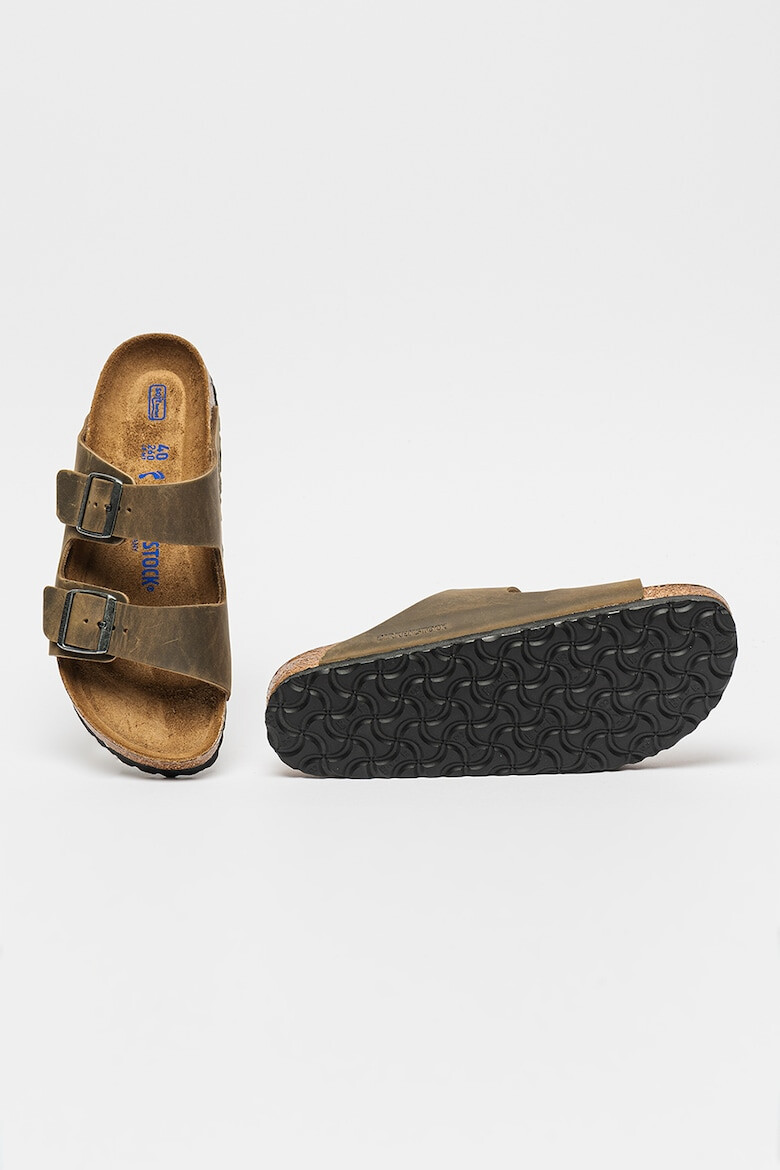 Birkenstock Унисекс кожени чехли Arizona - Pepit.bg