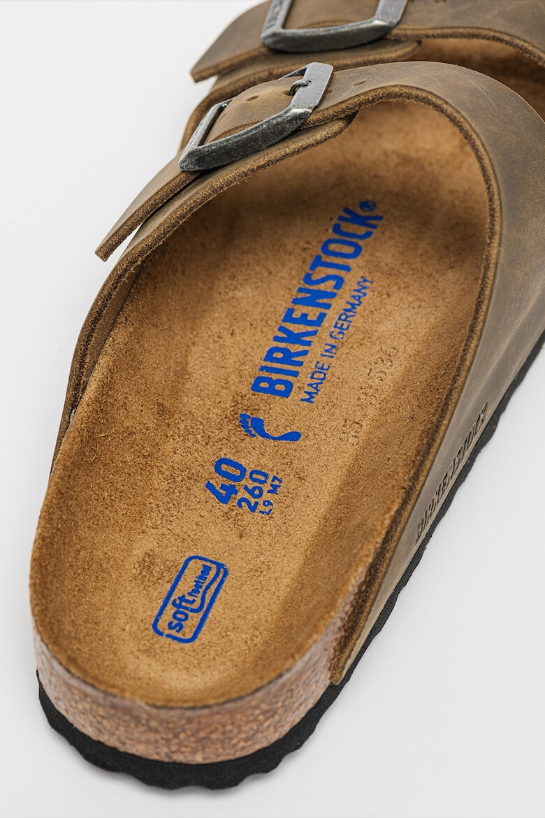 Birkenstock Унисекс кожени чехли Arizona - Pepit.bg