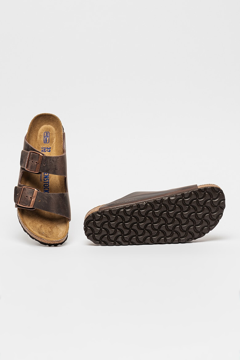 Birkenstock Унисекс кожени чехли Arizona - Pepit.bg