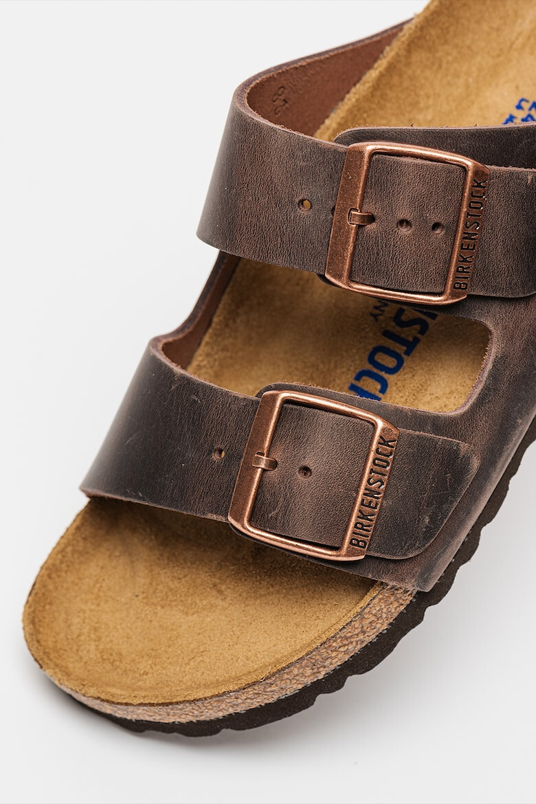 Birkenstock Унисекс кожени чехли Arizona - Pepit.bg