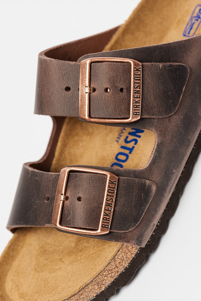 Birkenstock Унисекс кожени чехли Arizona - Pepit.bg