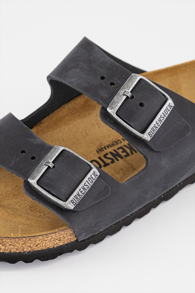 Birkenstock Унисекс кожени чехли с токи - Pepit.bg