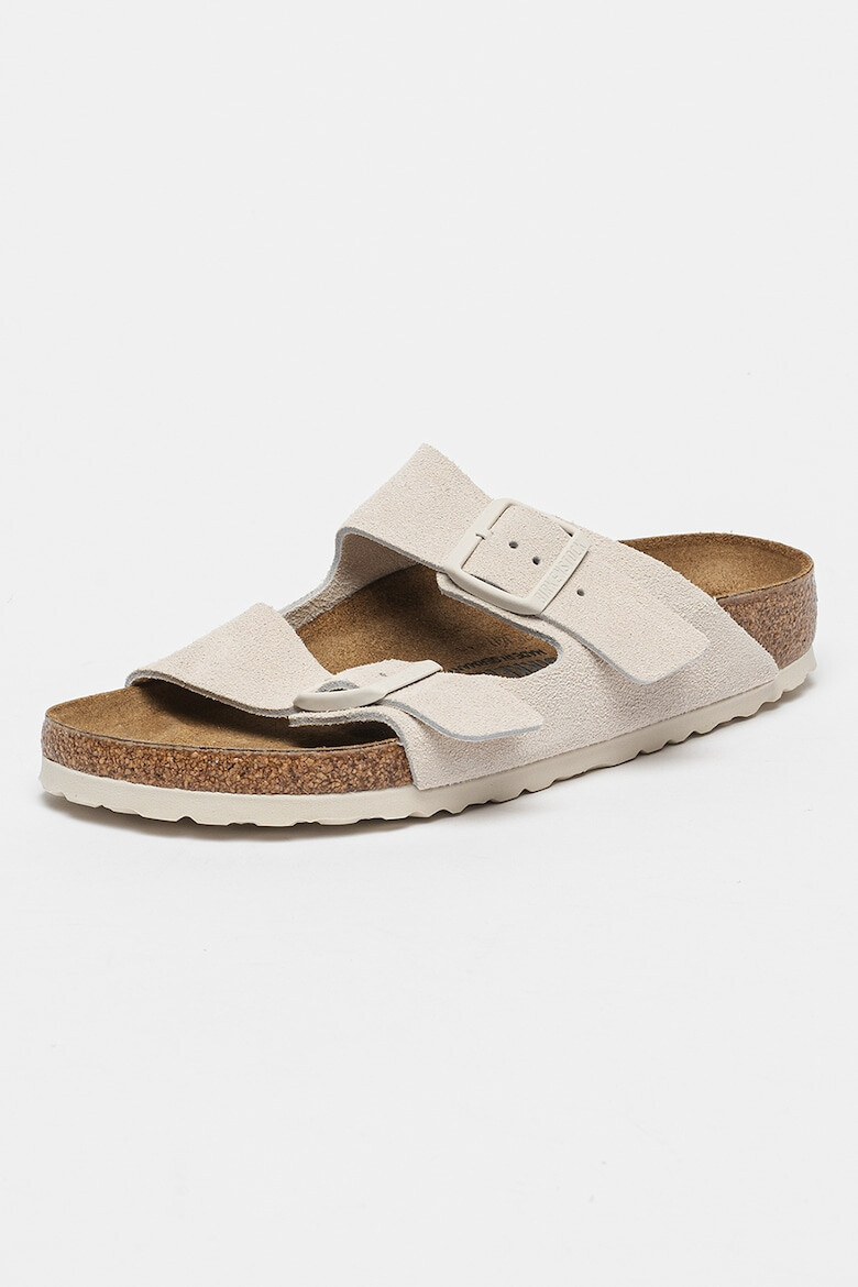 Birkenstock Унисекс велурени чехли Arizona - Pepit.bg