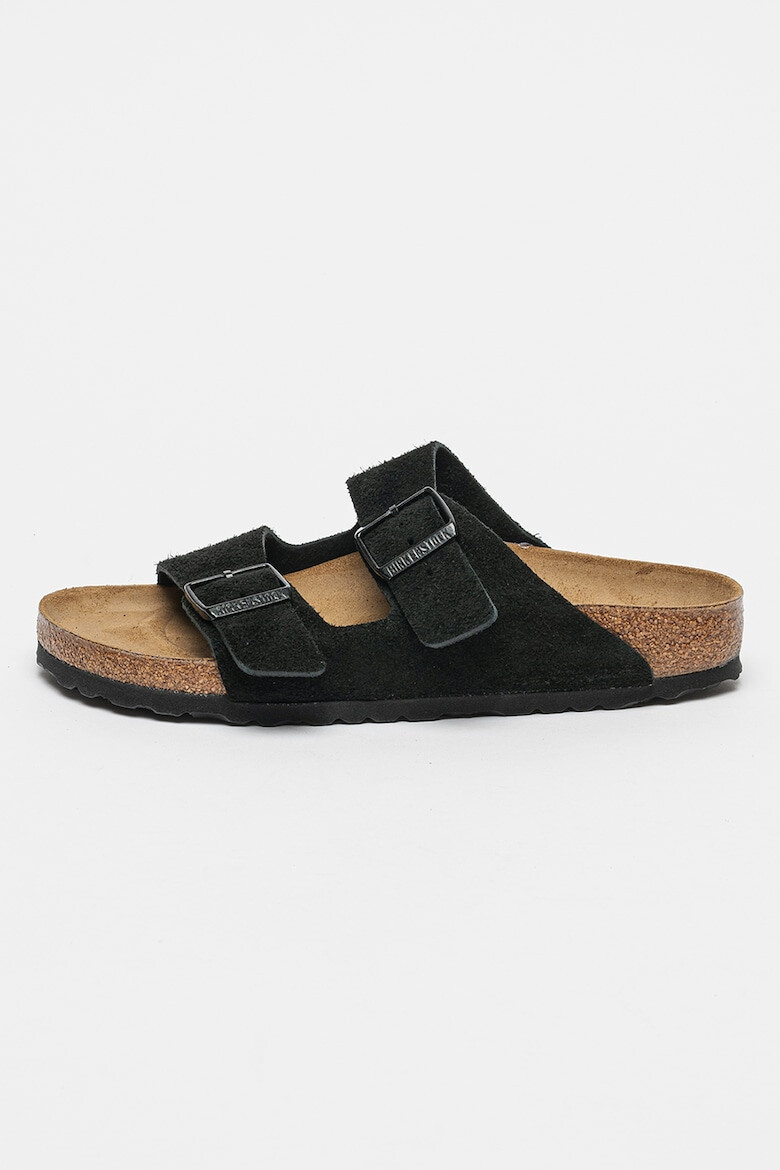 Birkenstock Унисекс велурени чехли Arizona - Pepit.bg