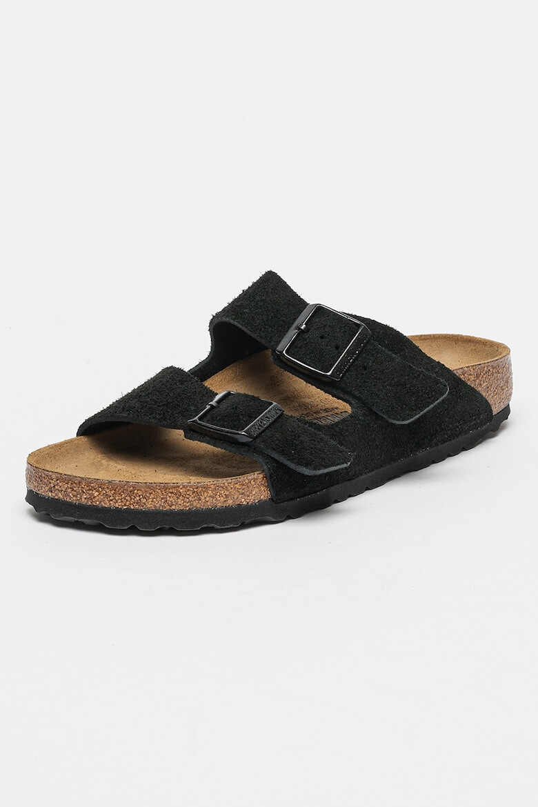 Birkenstock Унисекс велурени чехли Arizona - Pepit.bg